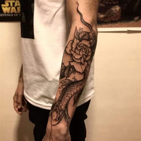 Snake Arm Tattoo Ideas for a Fierce Look